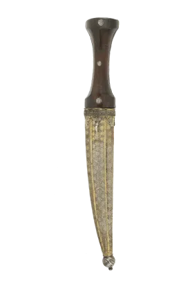 A FINE AND RARE OTTOMAN DAGGER, THIRD QUARTER OF THE 17th CENTURY