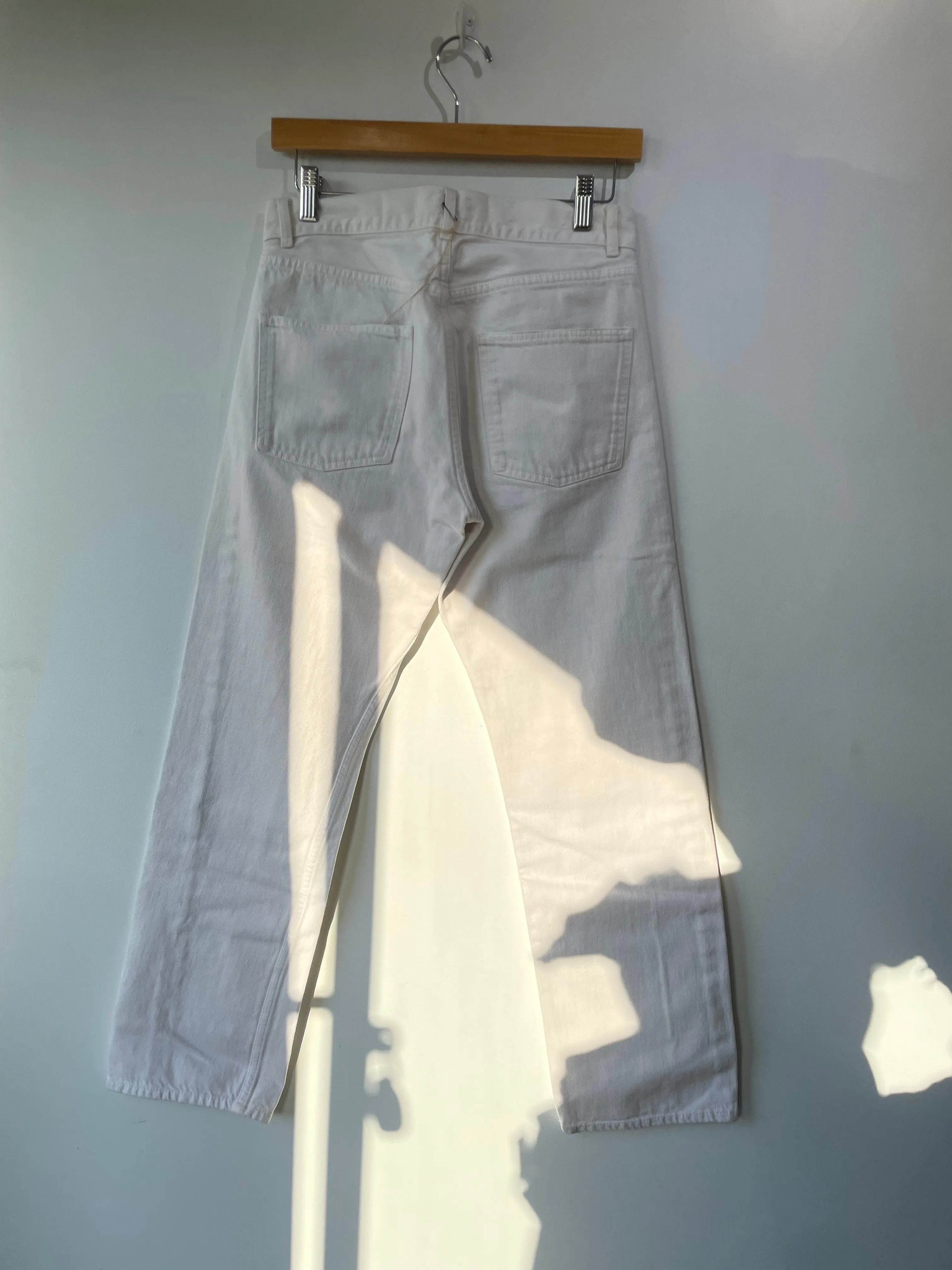 Acne Studios White Jeans