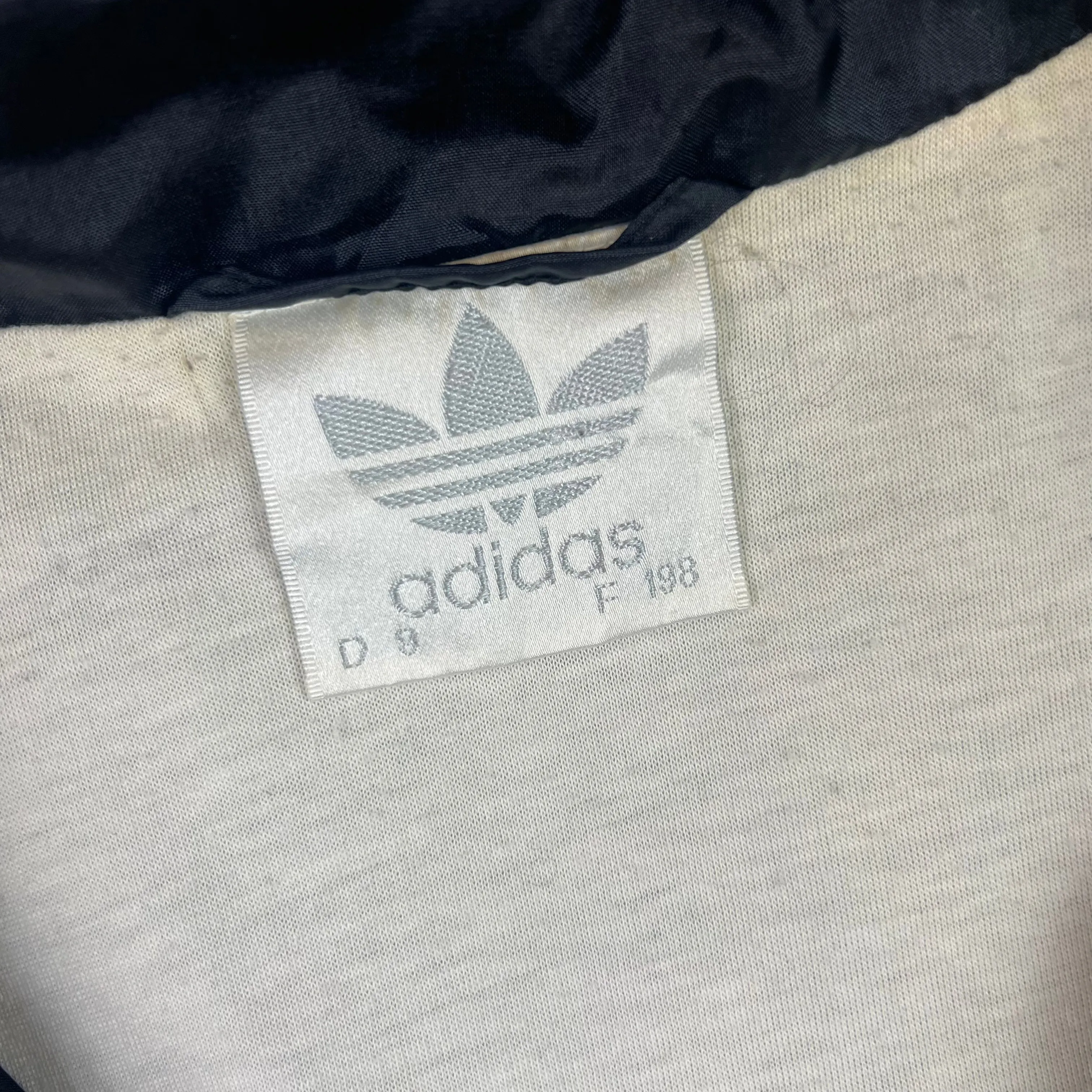 Adidas 90's Striped Full-Zip Track Jacket Grey