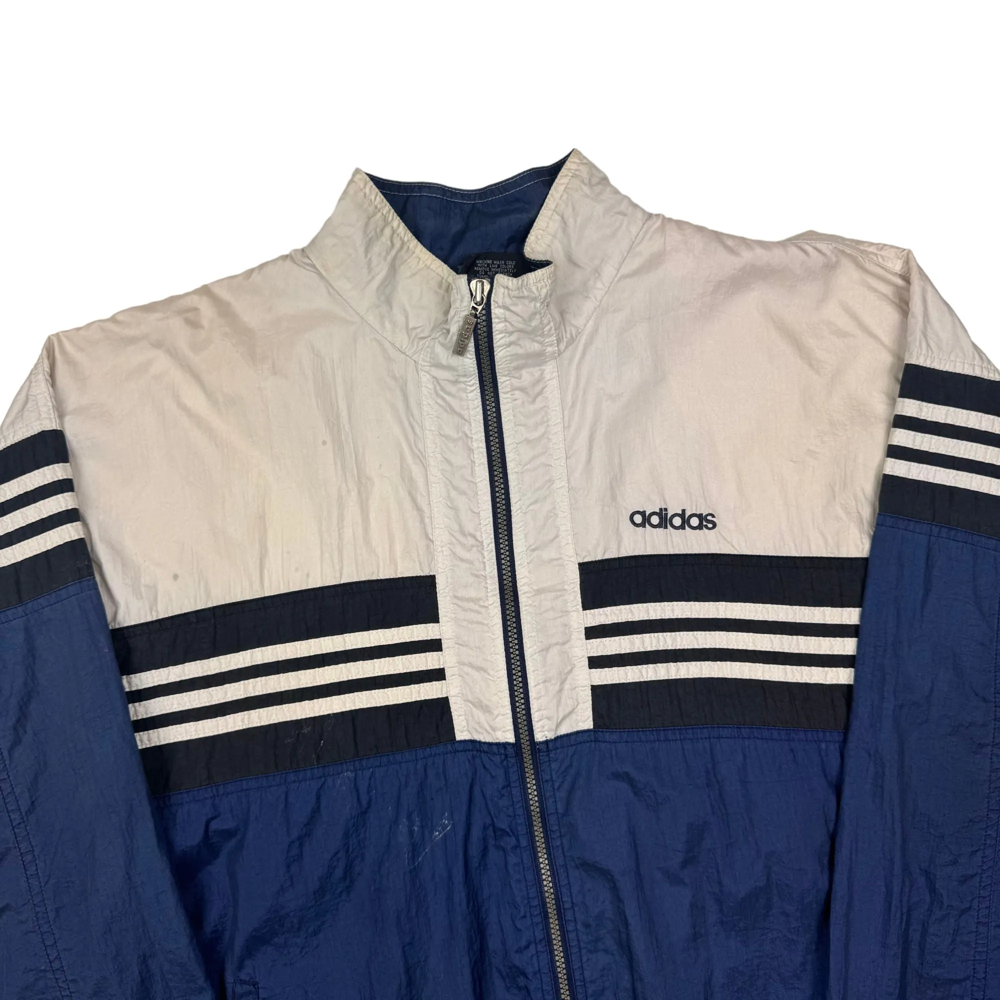 Adidas 90's Track Striped Jacket Blue Navy