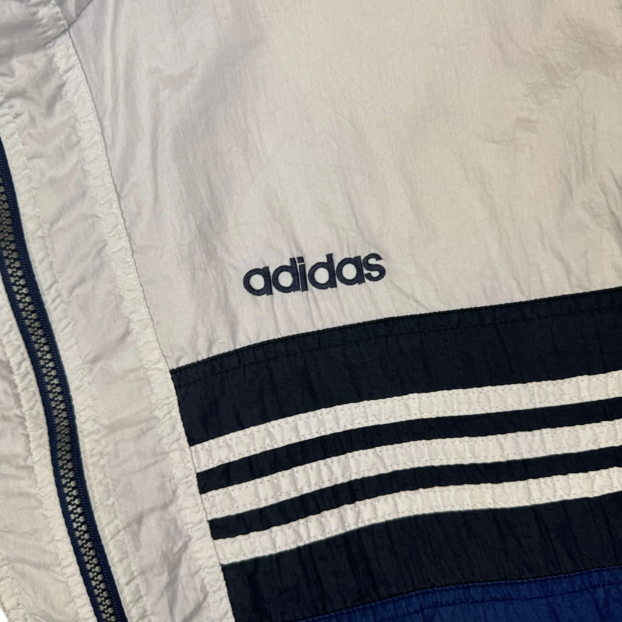 Adidas 90's Track Striped Jacket Blue Navy