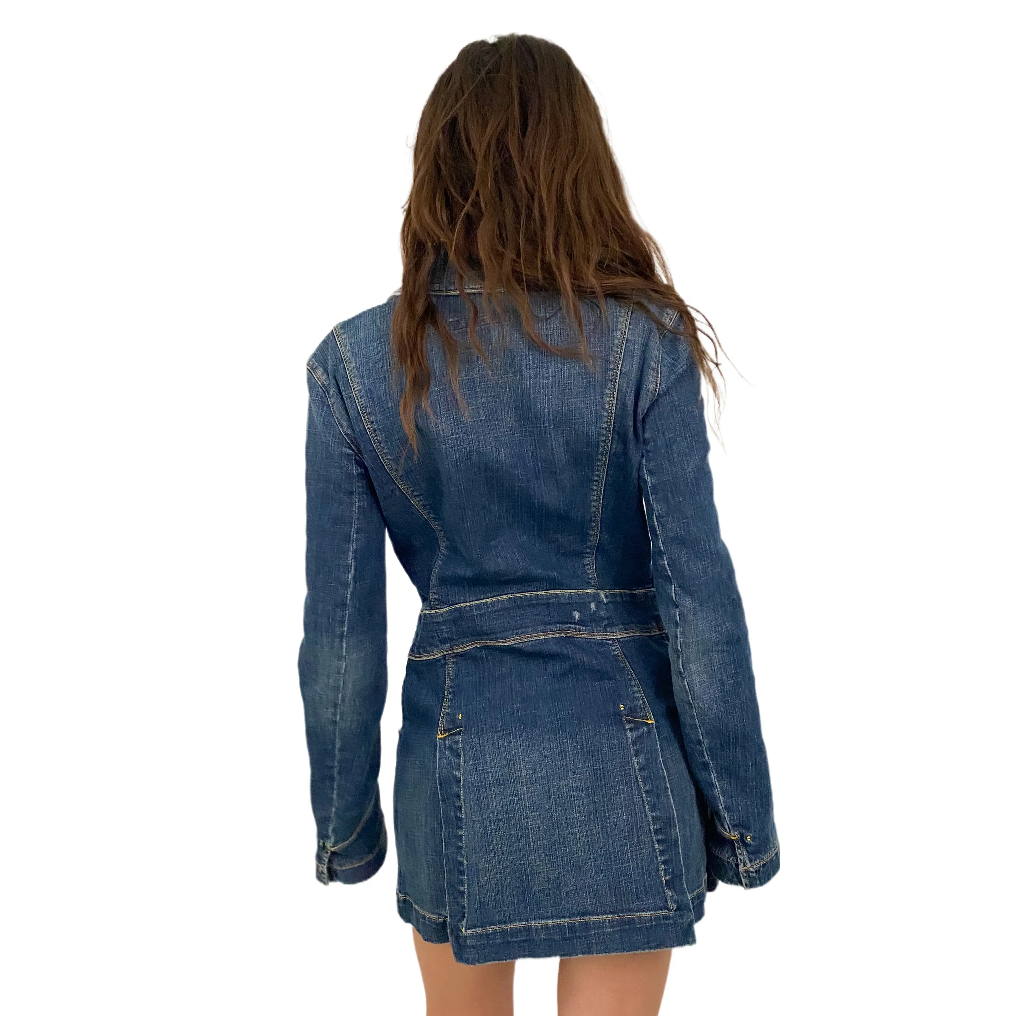 AG Long Denim Jacket (M)