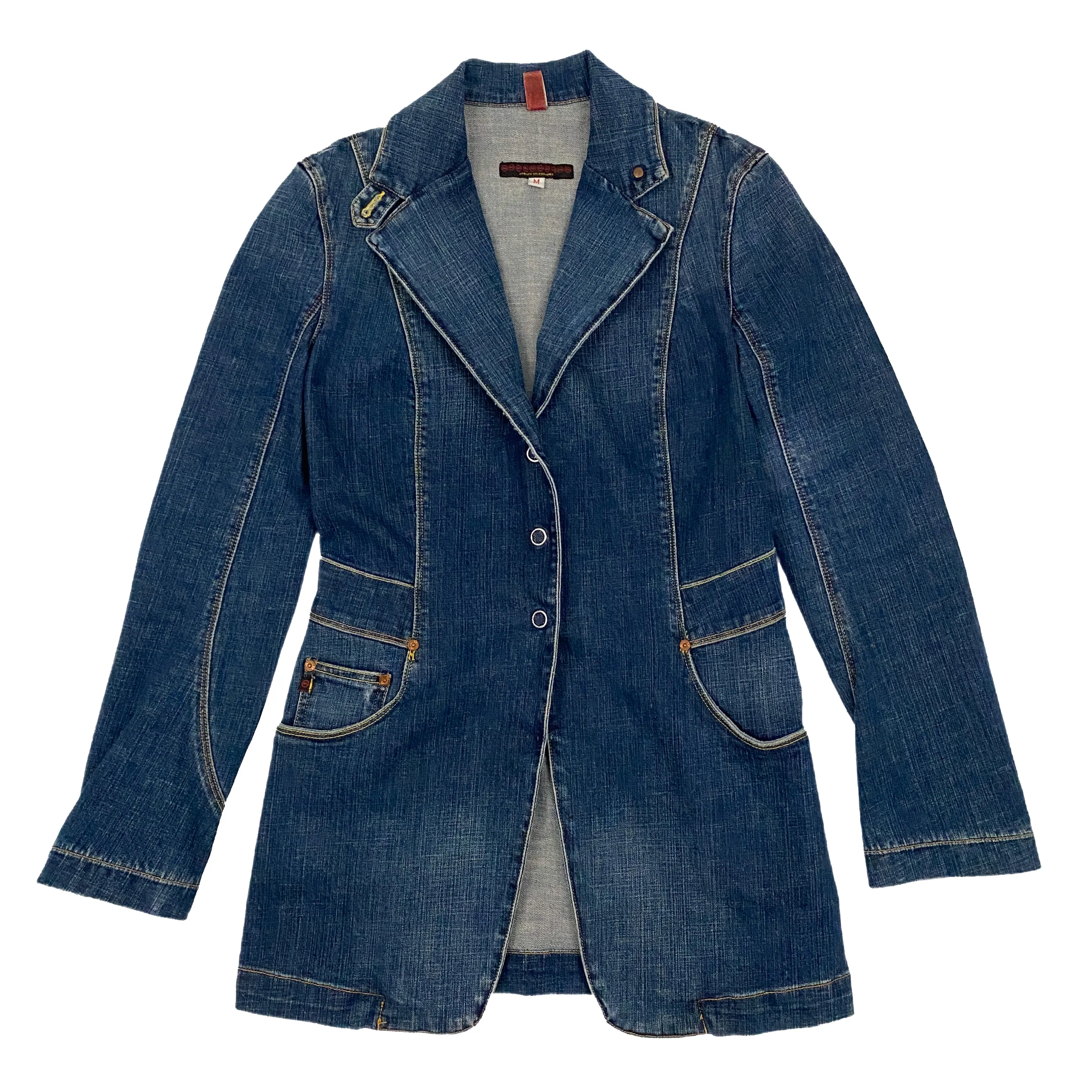 AG Long Denim Jacket (M)