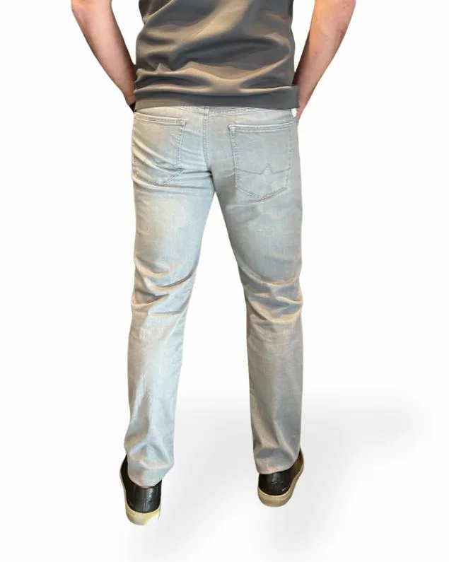 Alberto Tencel Jean in Pipe Grey