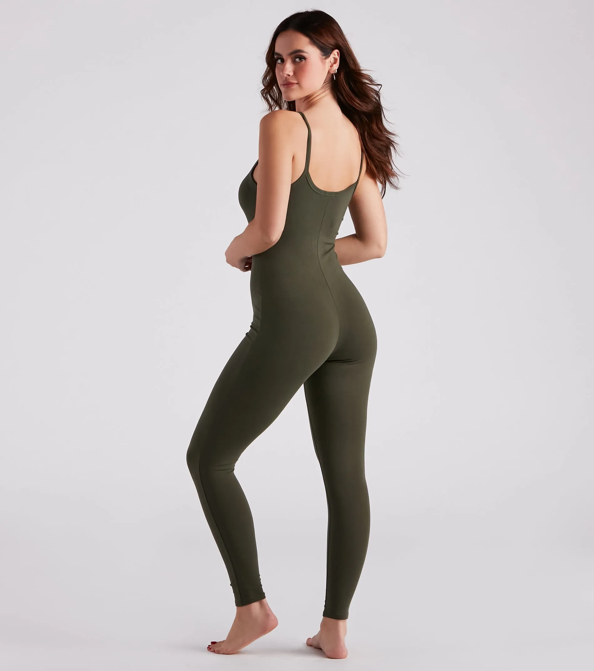 All The Comfy Vibes Sleeveless Catsuit