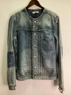 AllSaints Daruma Blue Denim Jacket Size M