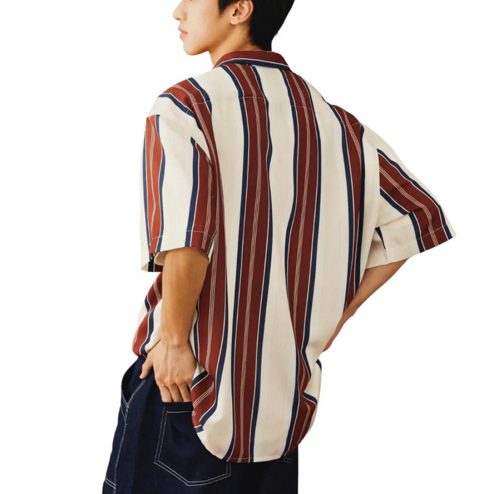 “American Vintage Stripe Short Sleeve” Shirts