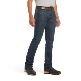 Ariat Mens Rebar M7 Edge Stackable Straight Leg Work Jeans - 10034628