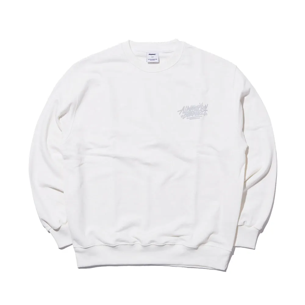 AWFB CREWNECK WHITE