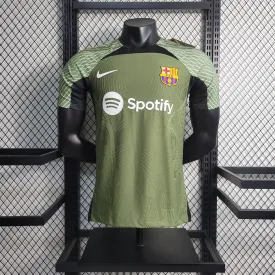 Barcelona 2024 green training shirt