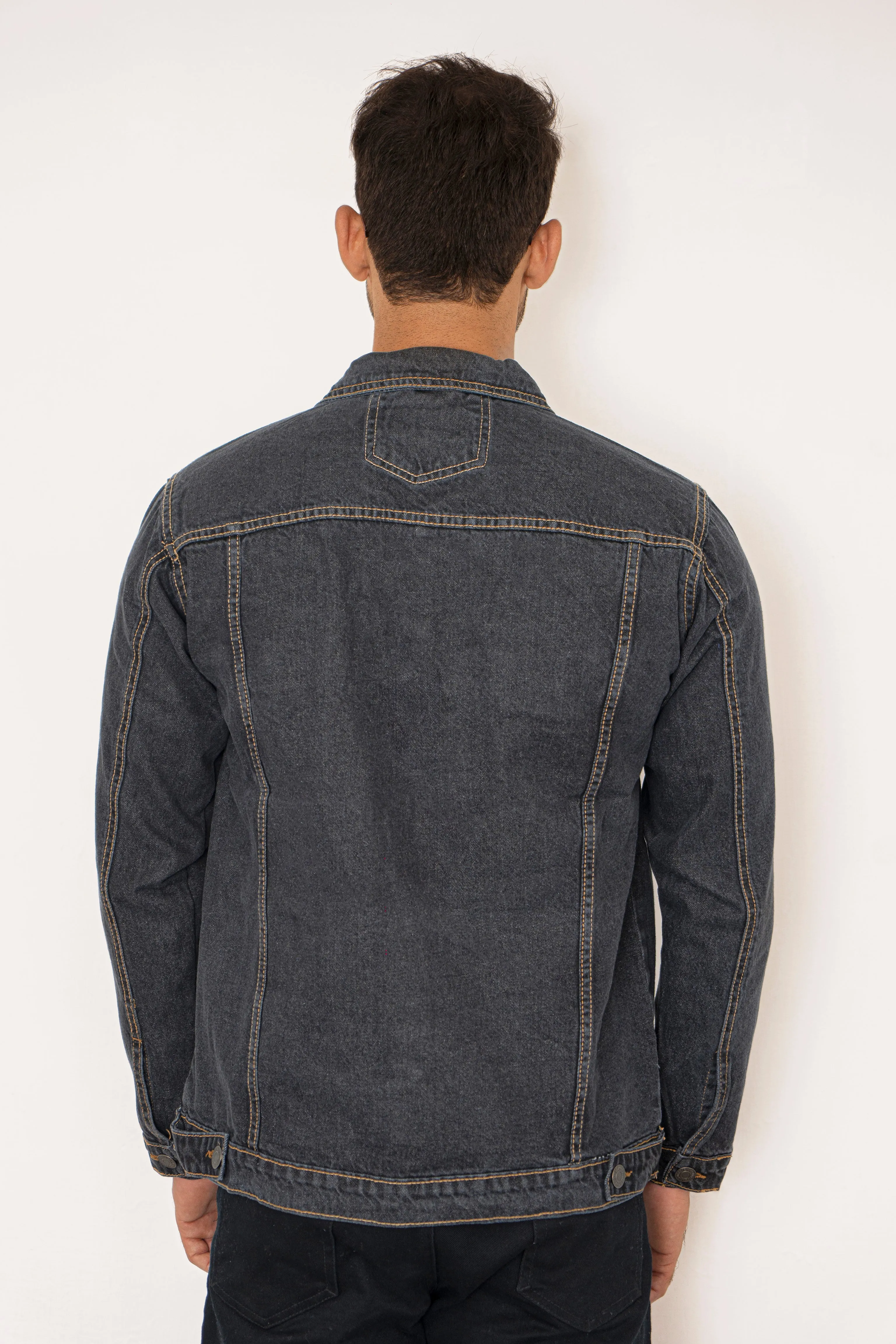 Basic Walnut Denim Jacket