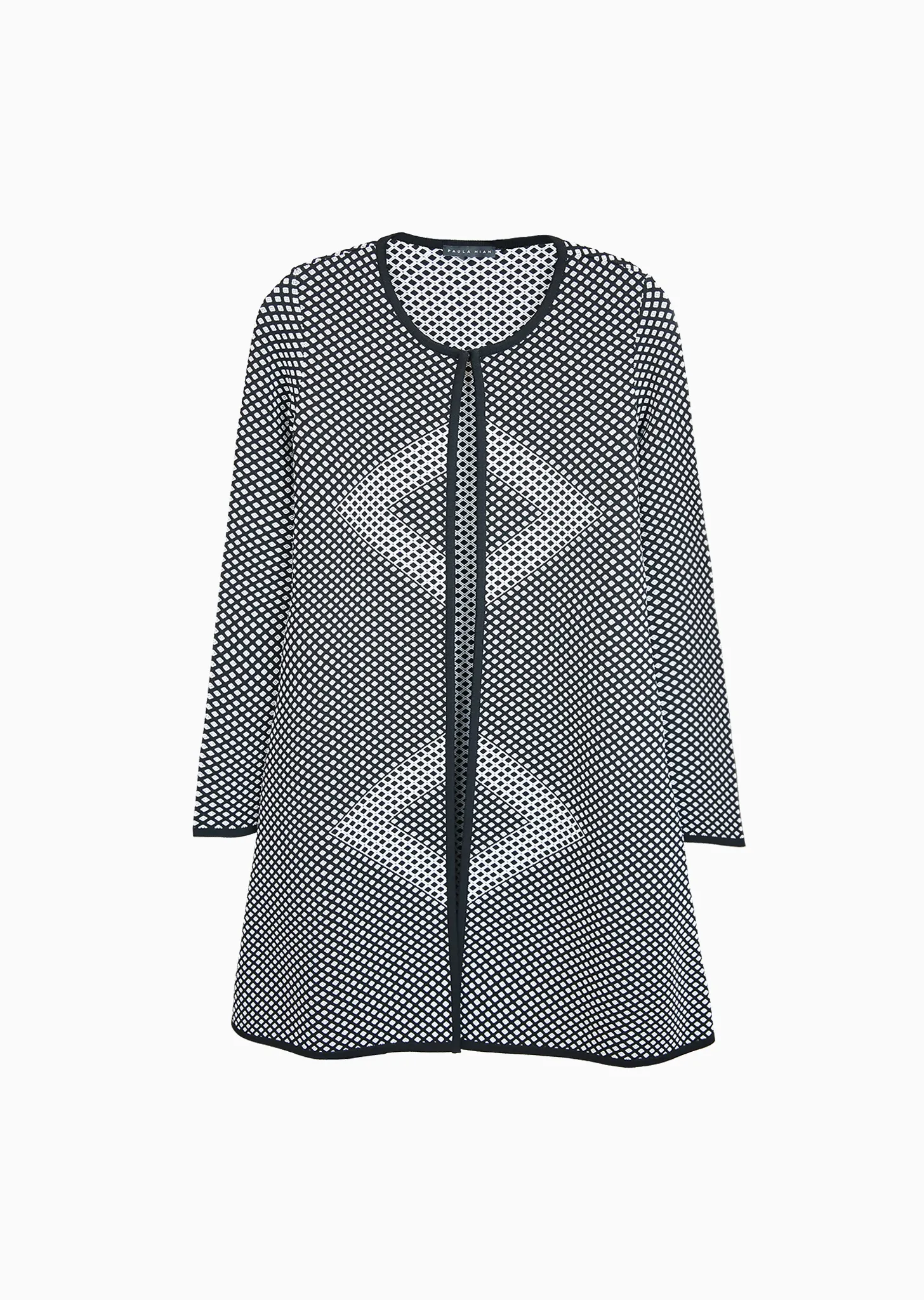 Benjamine - Long Diamond Pattern Jacket