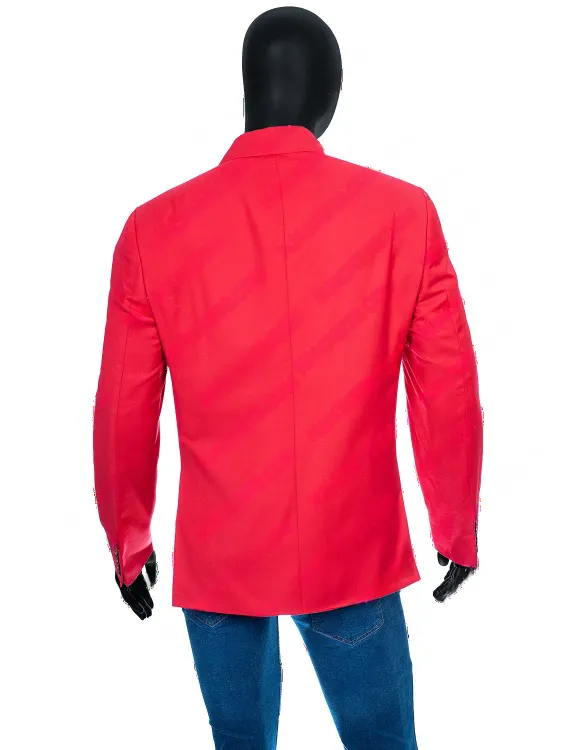 Blinding Lights The Weekend Red Blazer