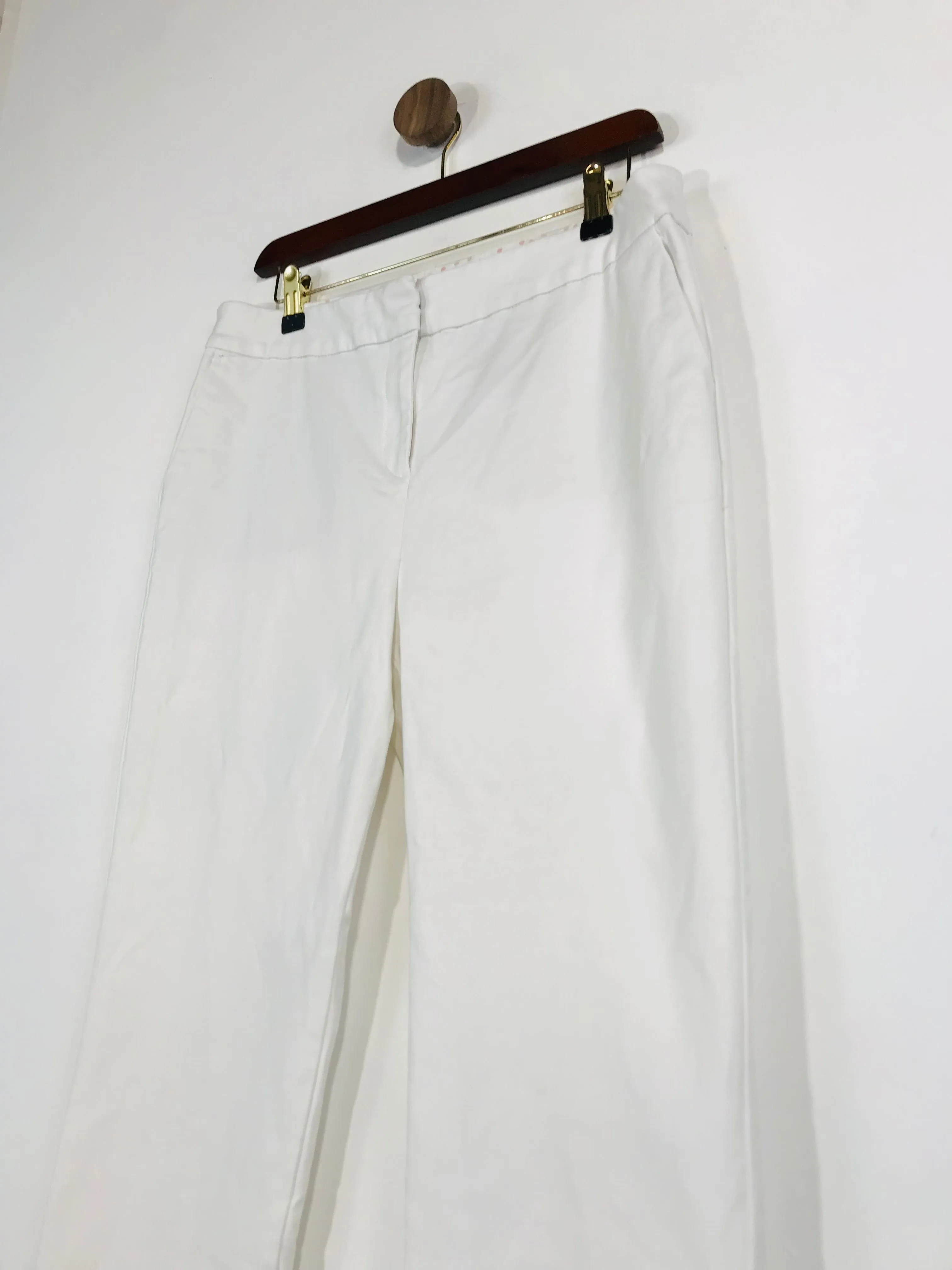 Boden Women's Cotton Chinos Trousers | UK14 | White