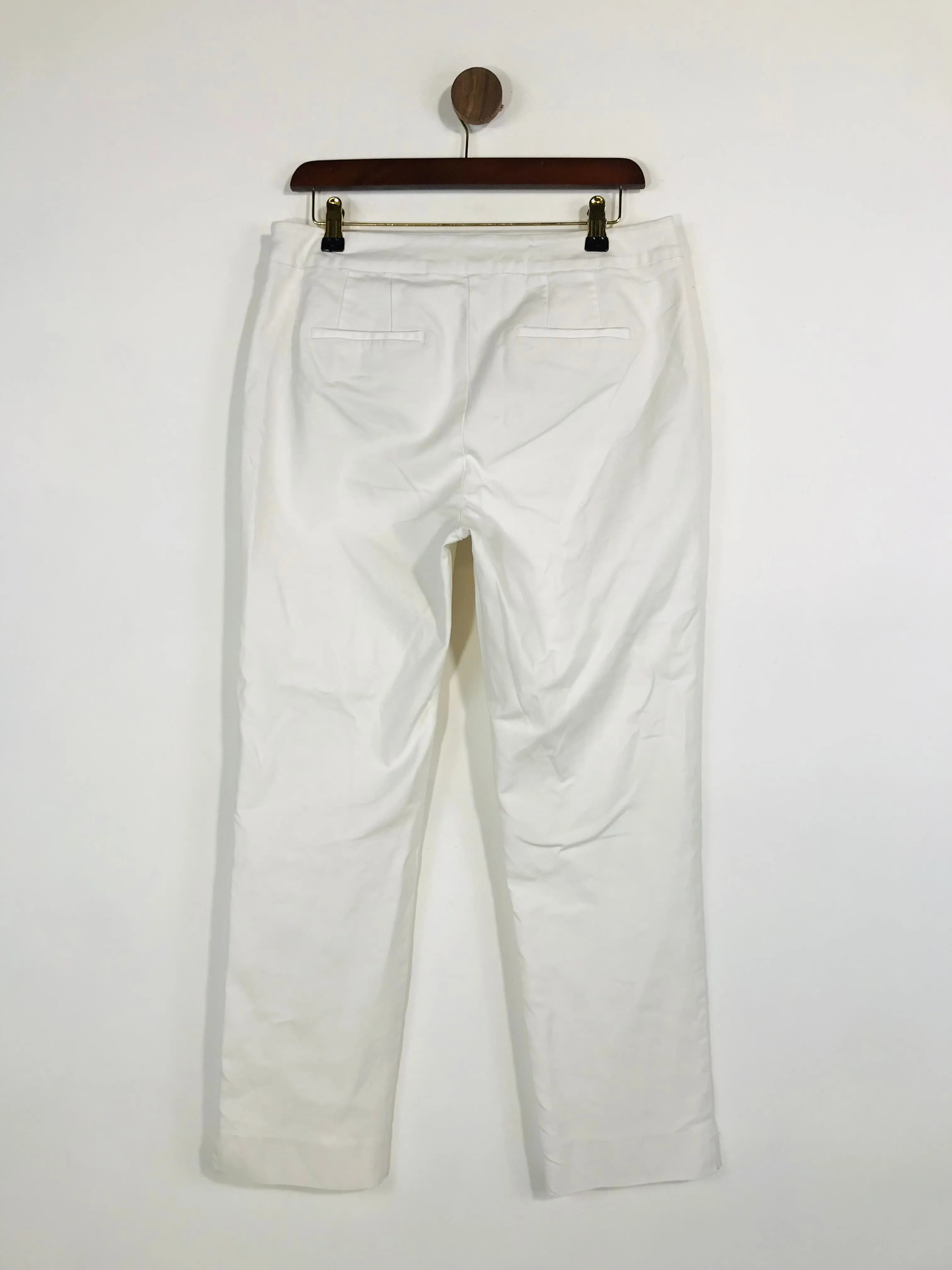 Boden Women's Cotton Chinos Trousers | UK14 | White