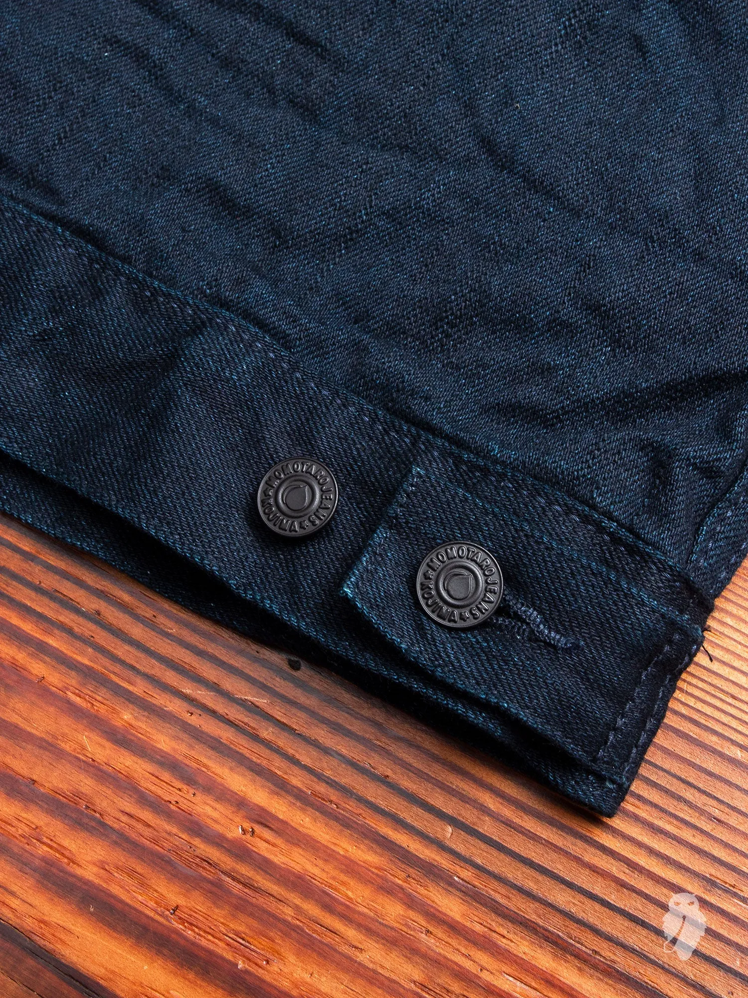 BOM012-B "Momotaro x Blue Owl" 15.7oz Selvedge Denim Jacket