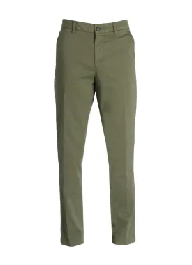 BOSS - KAITON Slim Fit Chinos In Stretch Cotton In Open Green 50505392 374