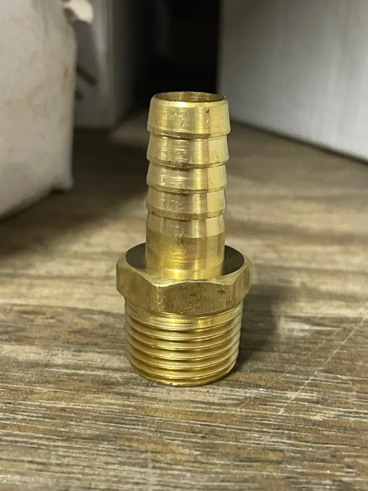 Brass Hose End 1/2"M X 1/2"H | Model : FIT-P024-4