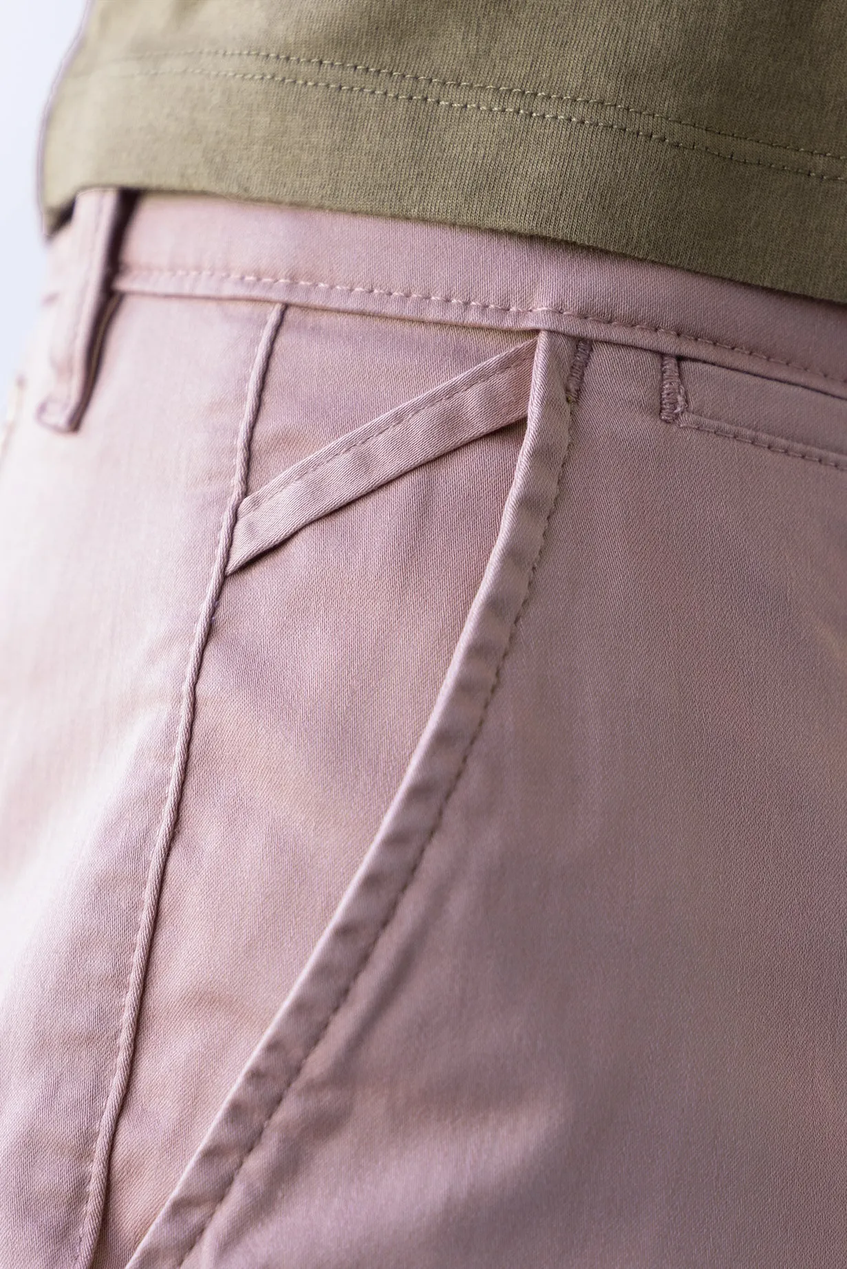 Chino Short 9" - Dusty Mauve