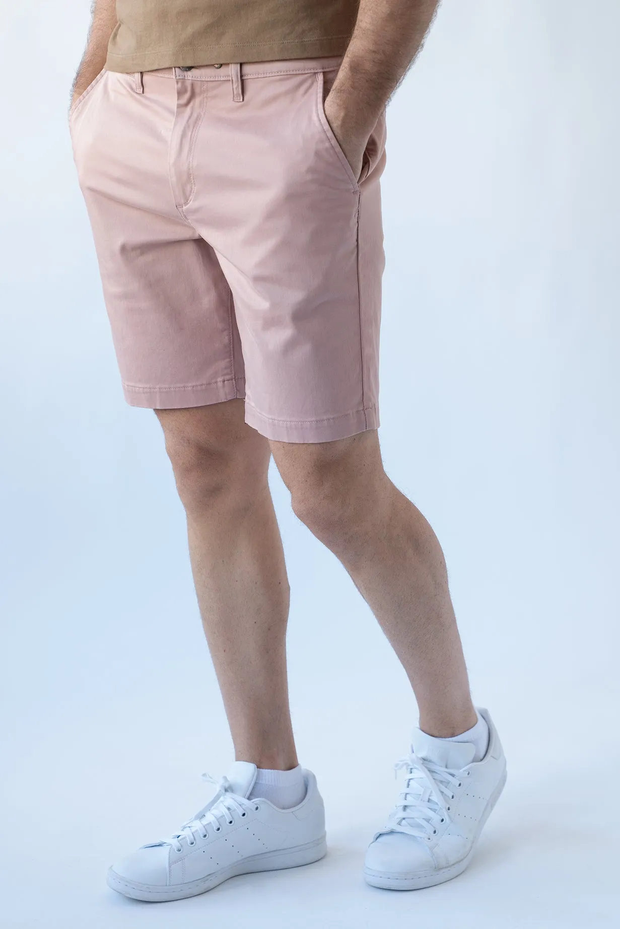 Chino Short 9" - Dusty Mauve