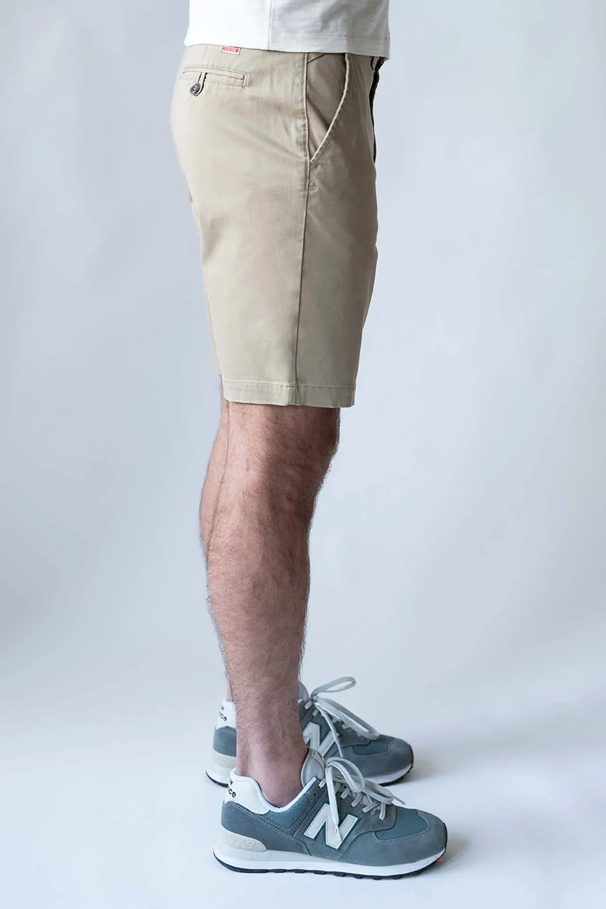 Chino Short 9" - Rugged Tan