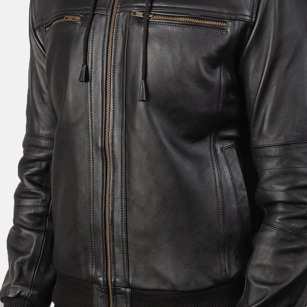 Classic Black Leather Jacket