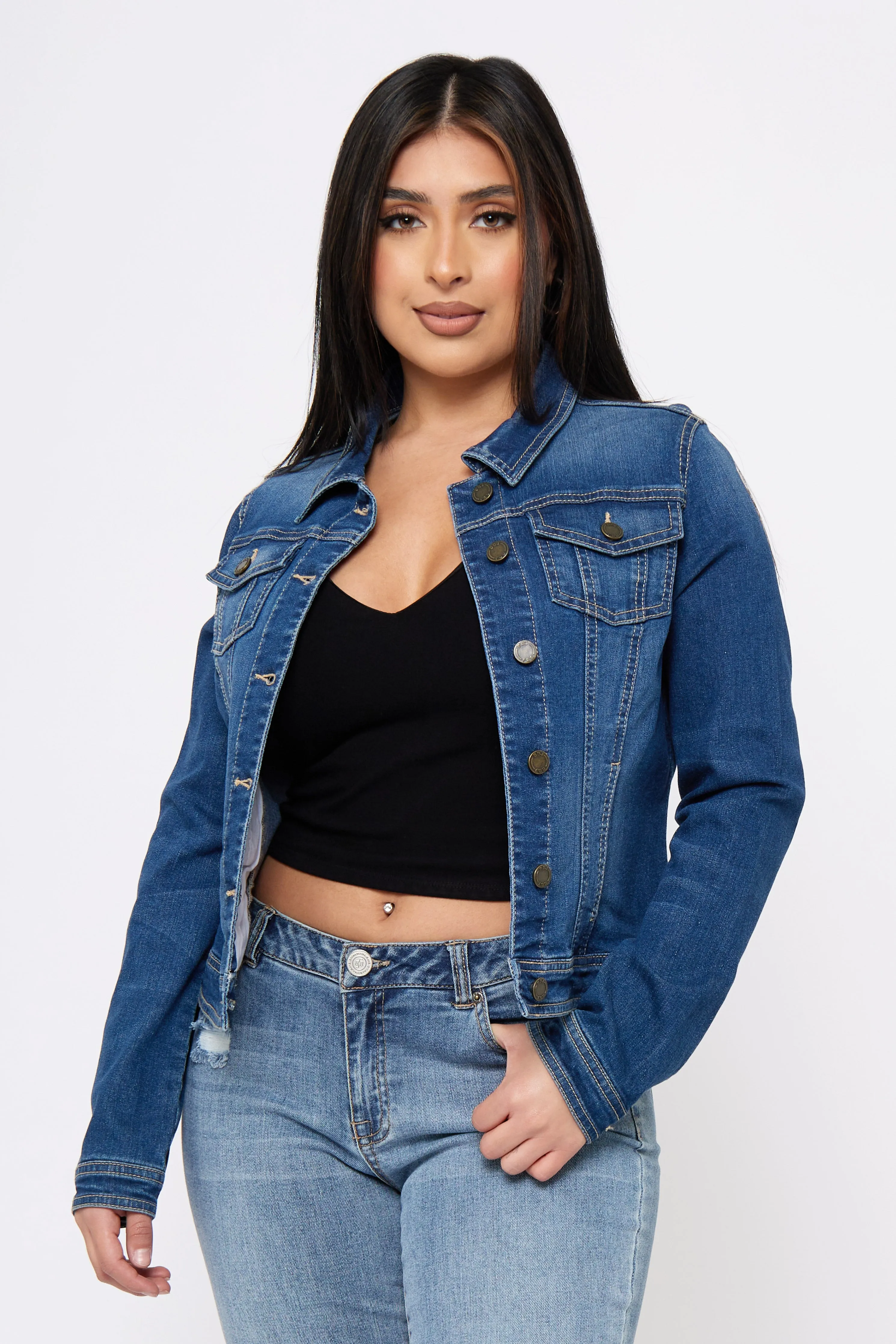 Classic Jacket in Stretch Denim