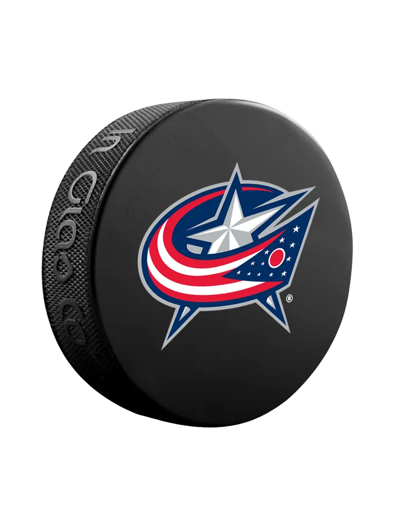 Columbus Blue Jackets NHL Inglasco Basic Souvenir Hockey Puck