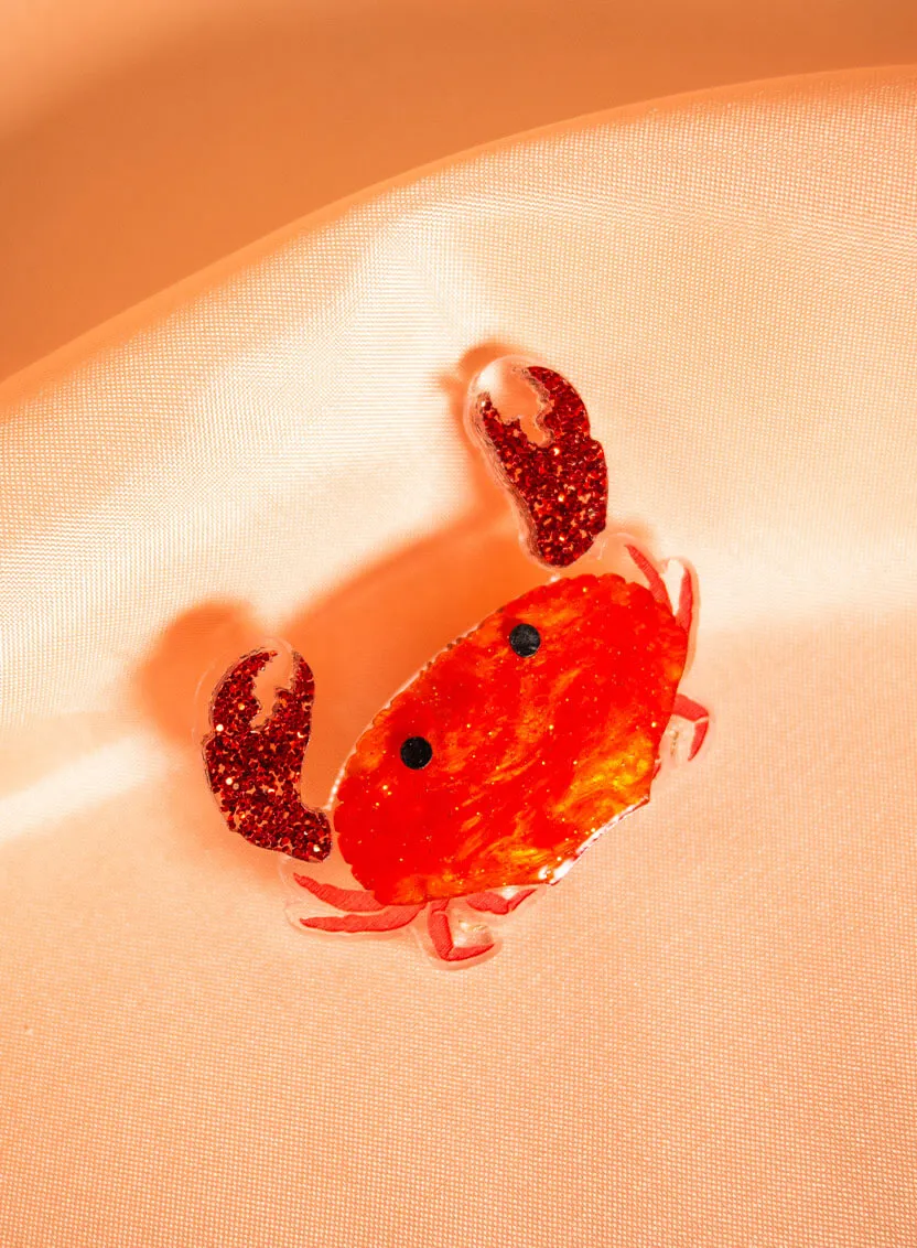 Crab Brooch