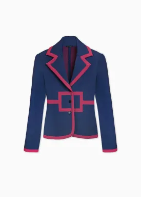 Cyrille – Square Motif Blazer Jacket