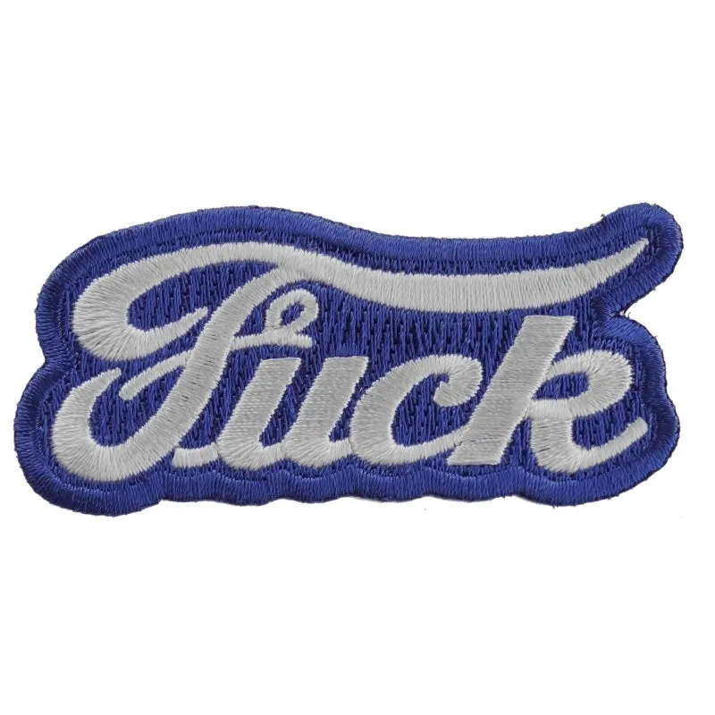 Daniel Smart Ford Fuck Biker Naughty Iron on Patch