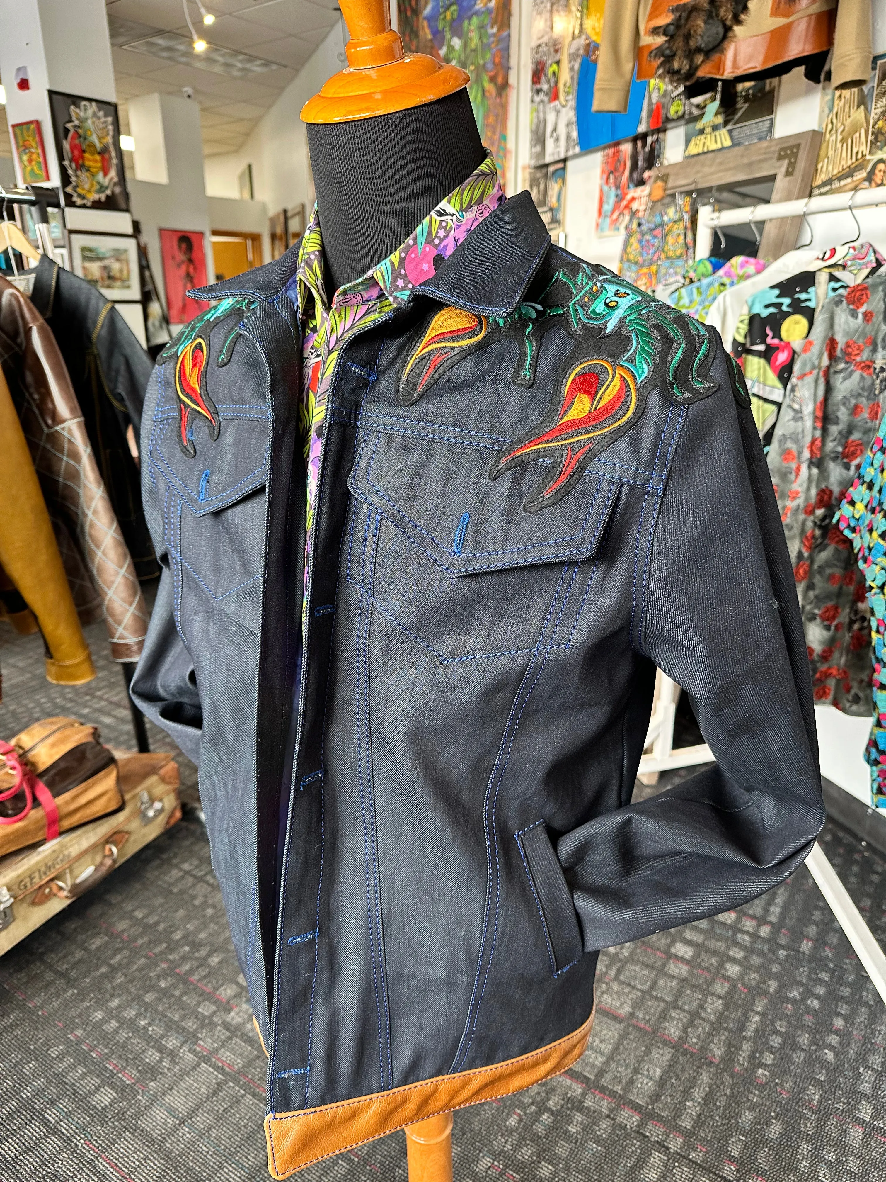 Death Valley denim jacket