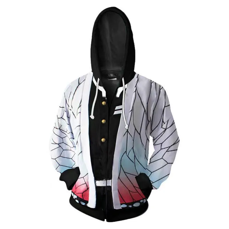 Demon Slayer Shinobu Kimono Jacket Hoodie