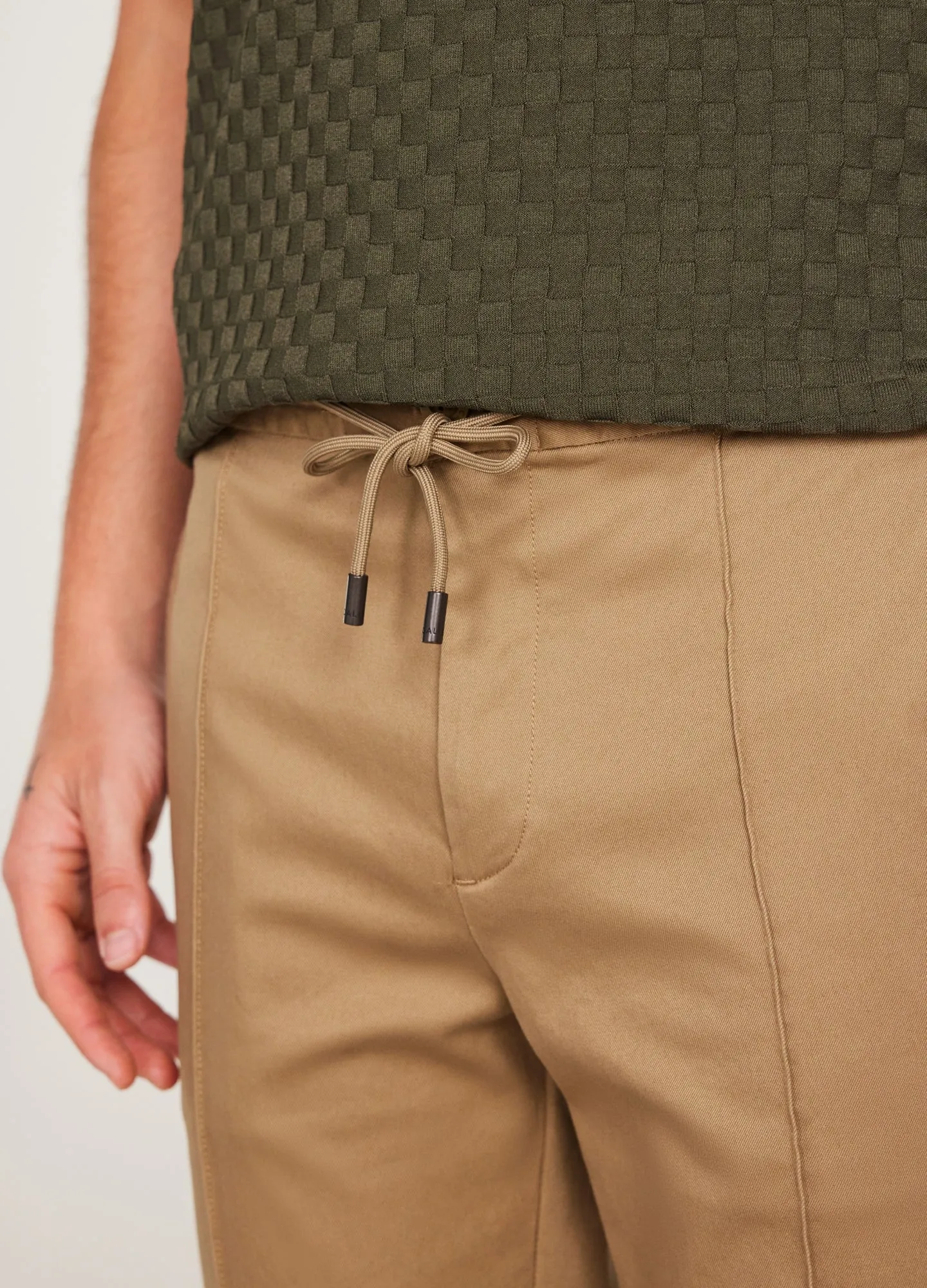 Drawstring Chinos Peanut