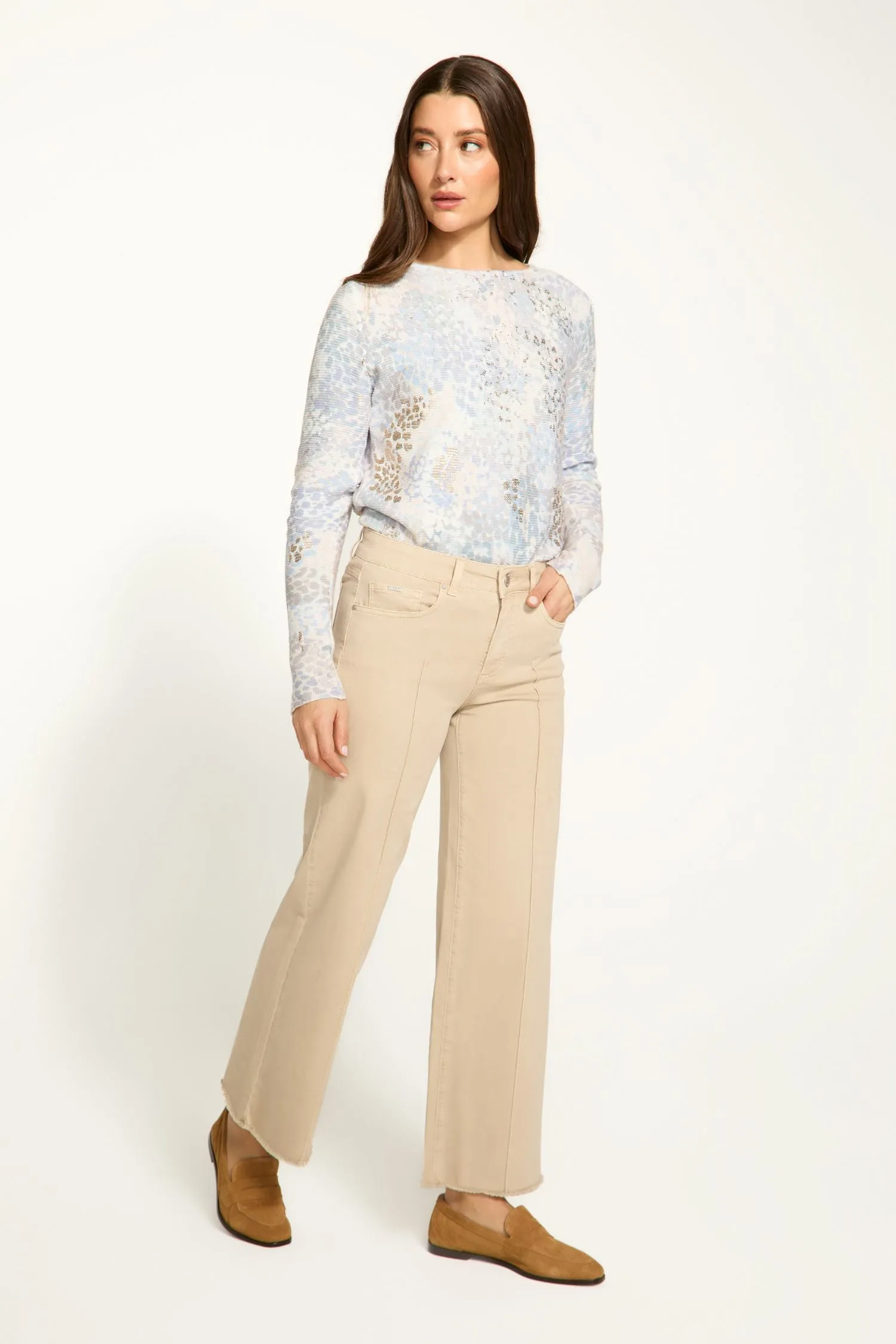 FDJ Olivia Wide Leg Ankle Pant - Style 2201511