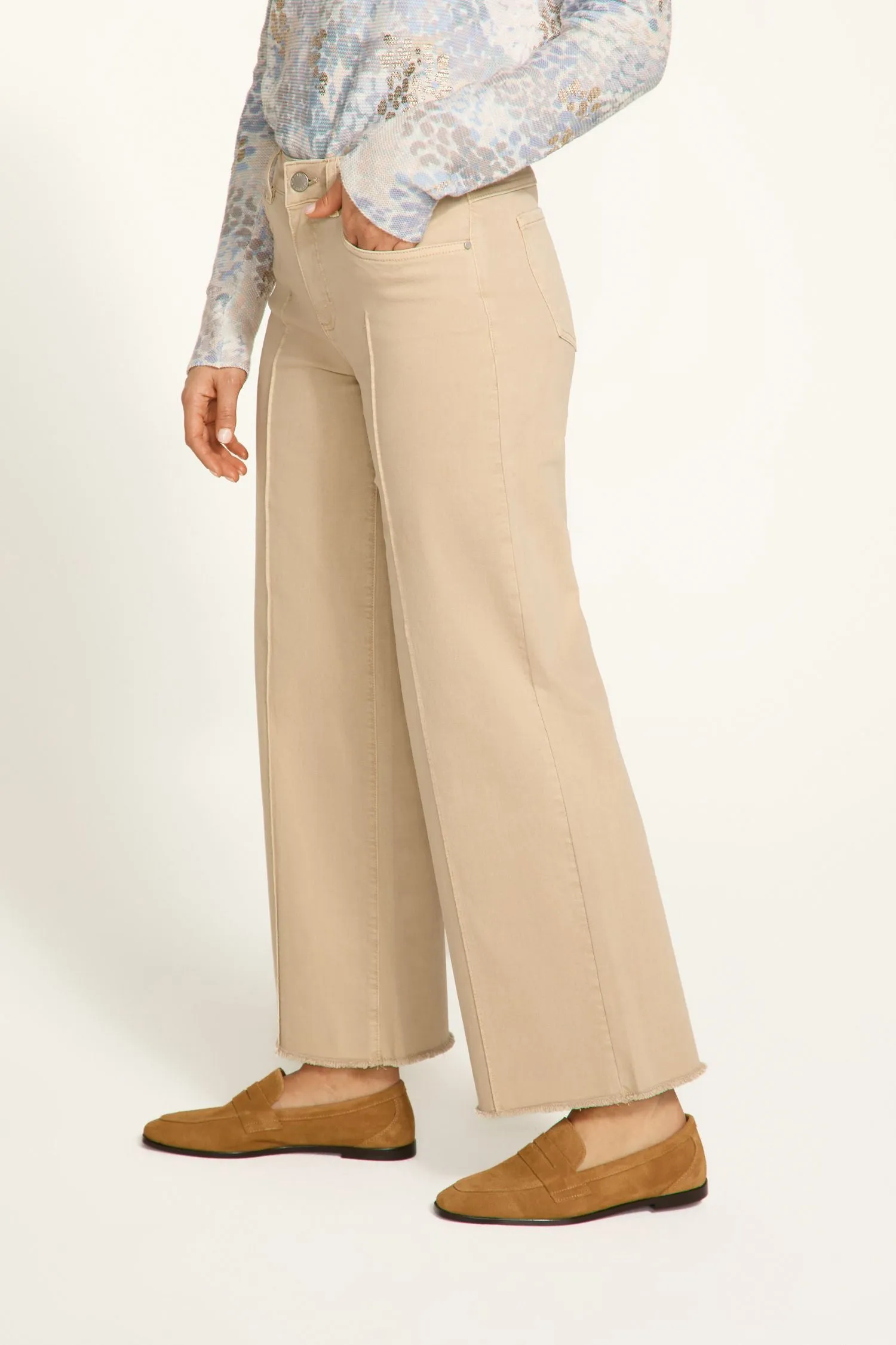 FDJ Olivia Wide Leg Ankle Pant - Style 2201511