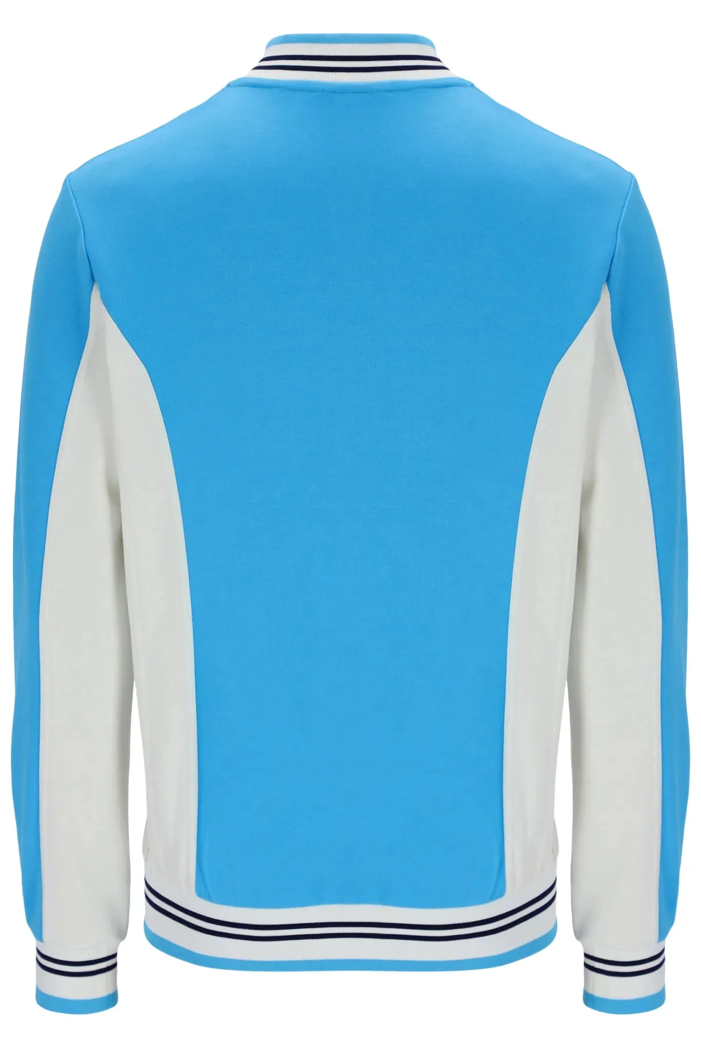 Fila Vintage Men's Settanta 2 Track Top Cyan Blue