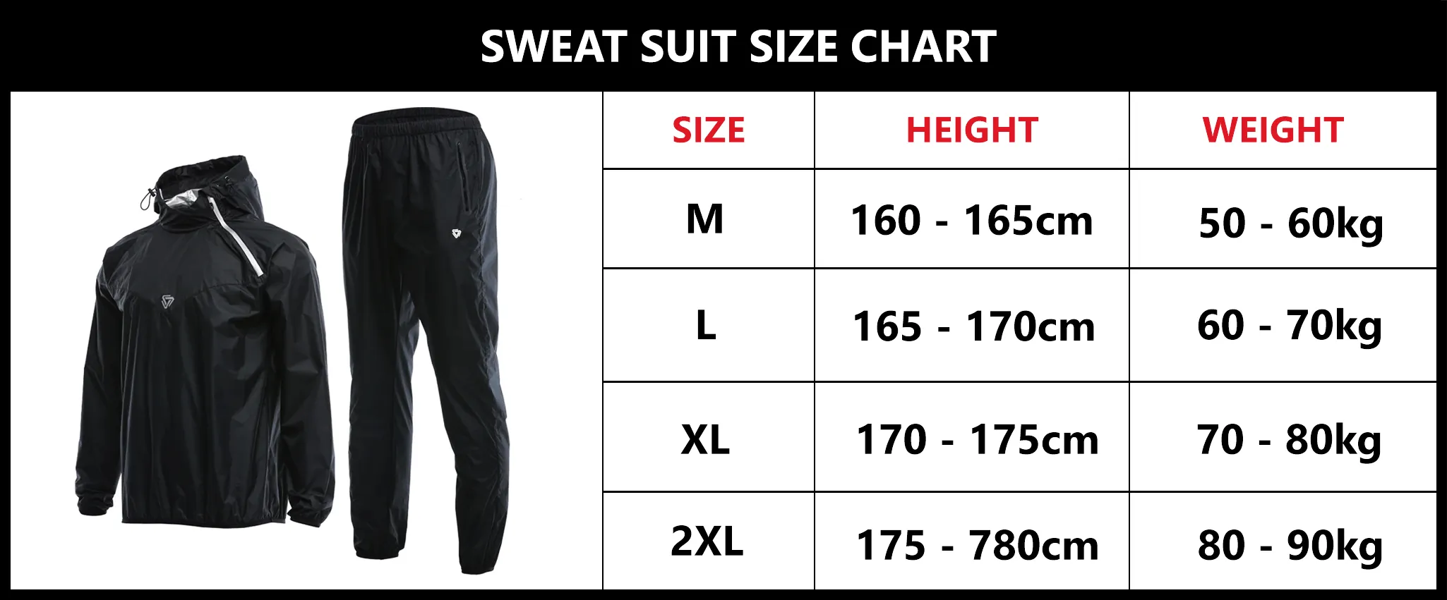 Fitness Sweat Sauna Suit