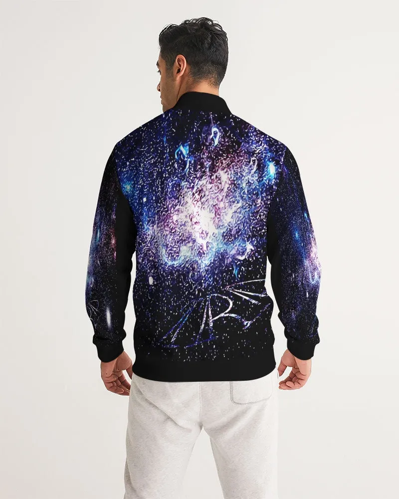 Galaxy Prints 01 Men's Designer Stripe Sleeve Track Jacket