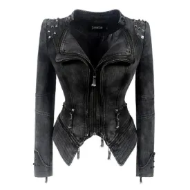 Gothic Rose Denim Jacket