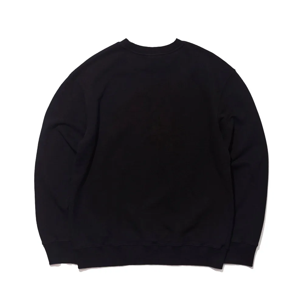 GR WELCOME DRY SWEAT SHIRT BLACK