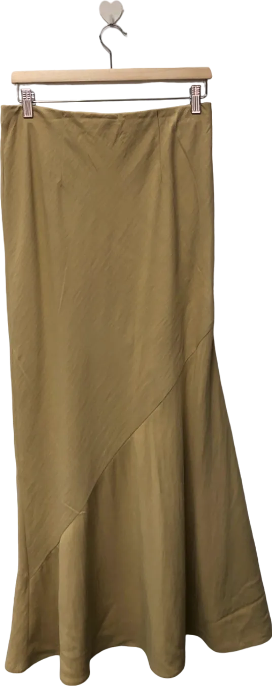 H&M Beige Long Skirt Medium