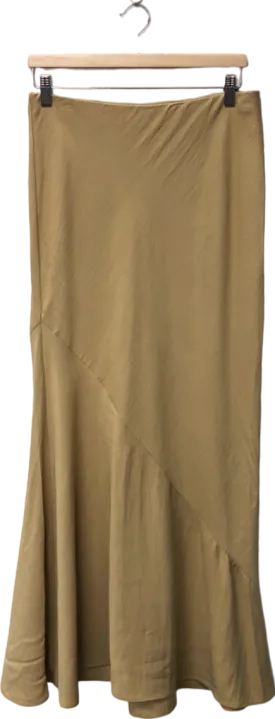 H&M Beige Long Skirt Medium