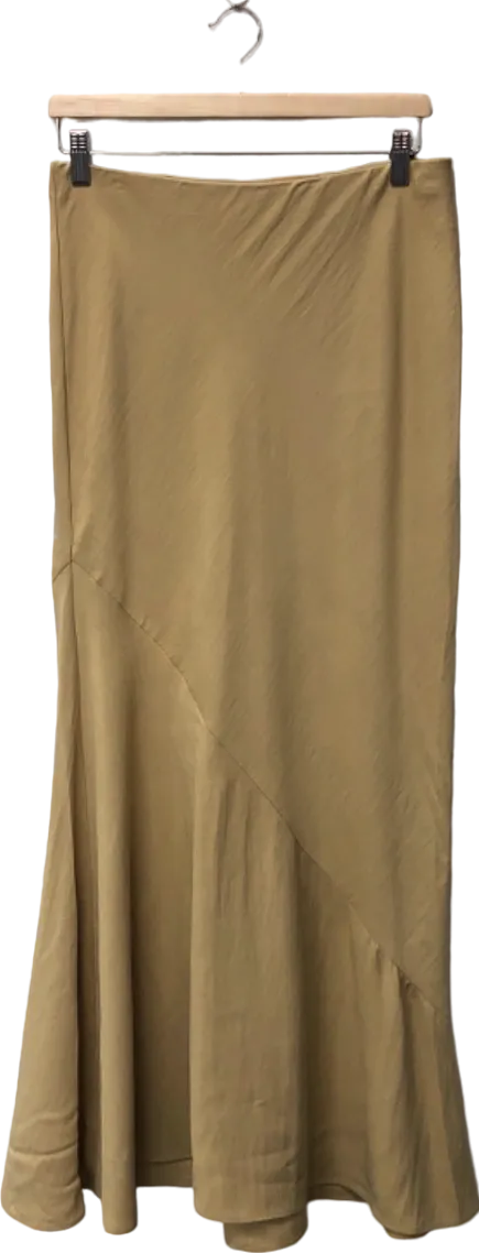 H&M Beige Long Skirt Medium