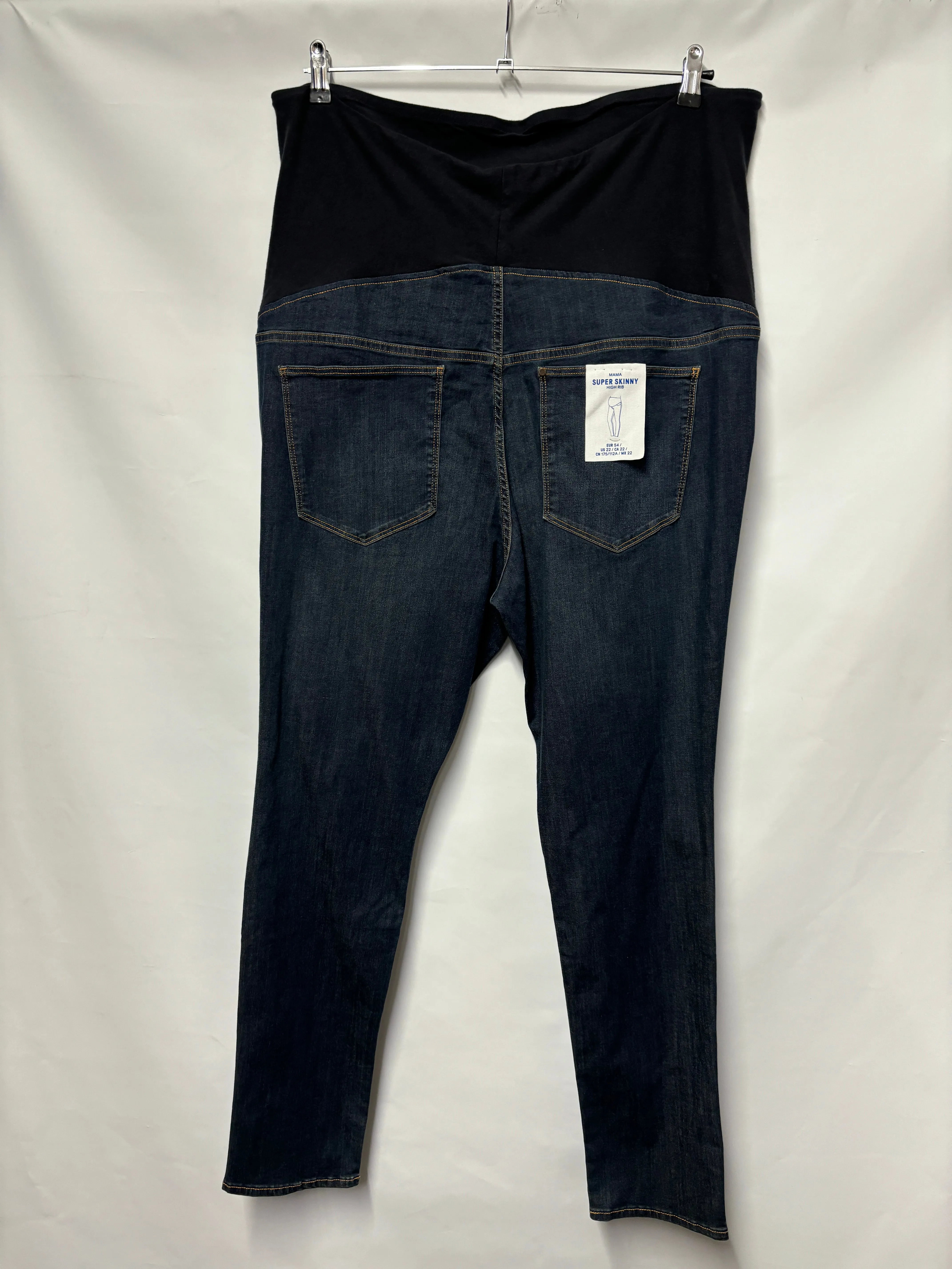 H&M Maternity Jeans Blue Superskinny 26