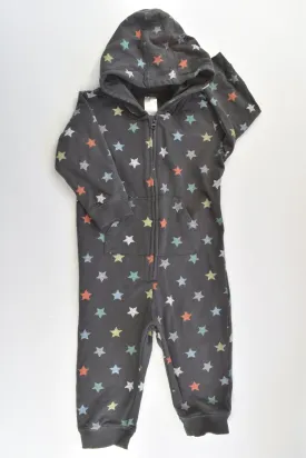 H&M Size 1 Organic Stars Jumpsuit