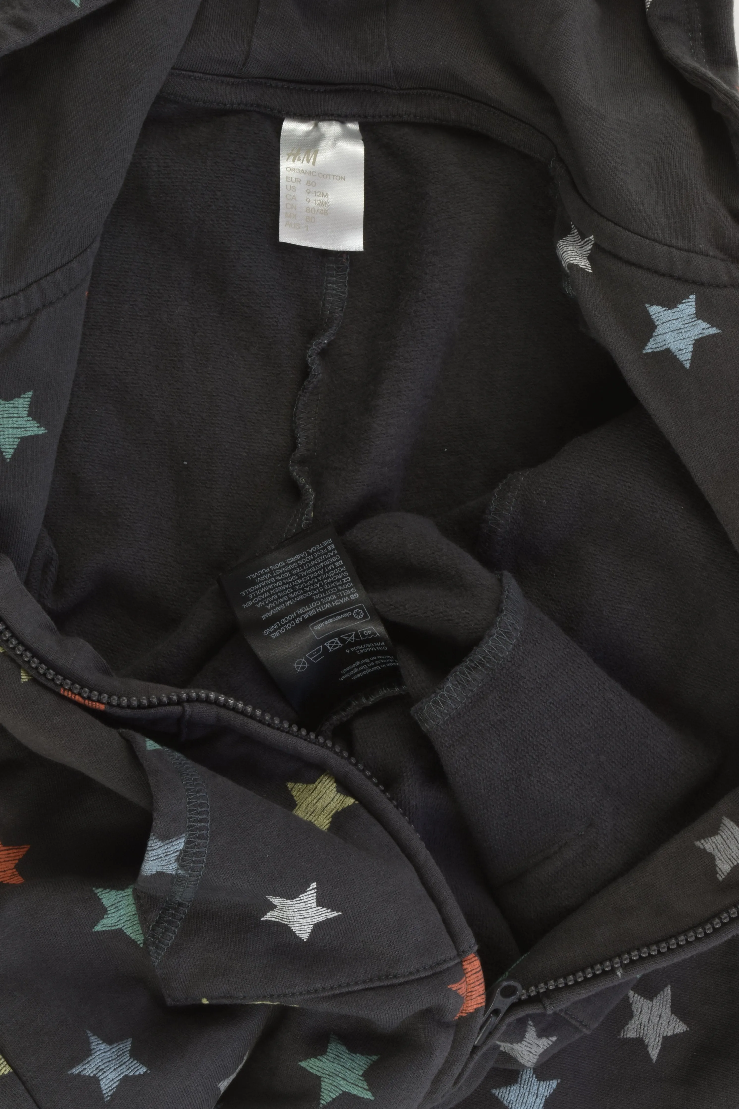 H&M Size 1 Organic Stars Jumpsuit