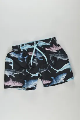 H&M Size 3-4 Shark Board Shorts