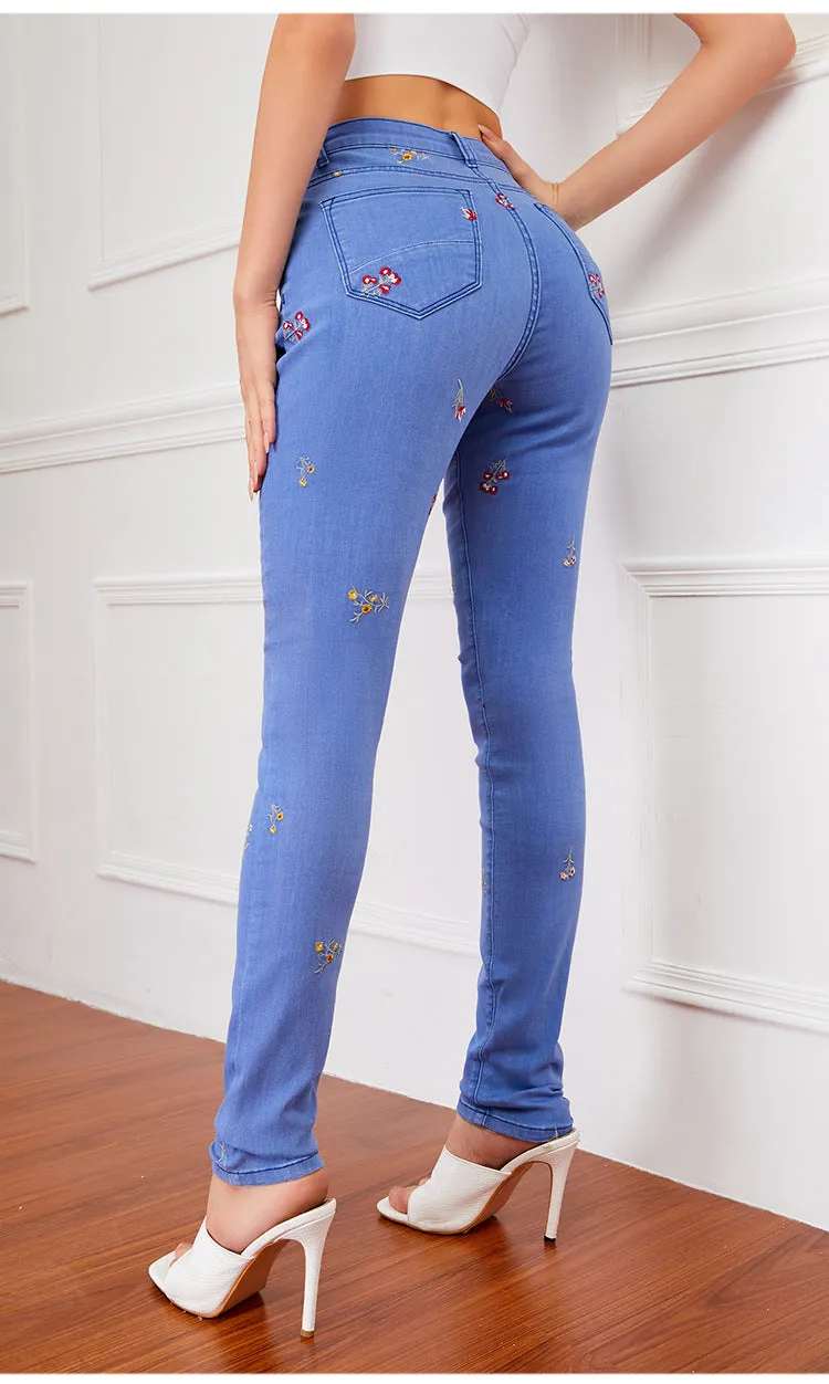 Heavy Industry 3D Embroidery Jeans