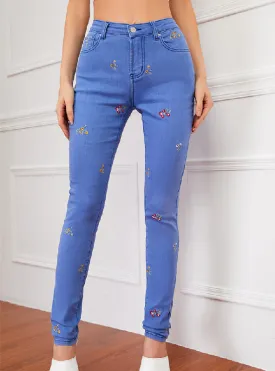 Heavy Industry 3D Embroidery Jeans